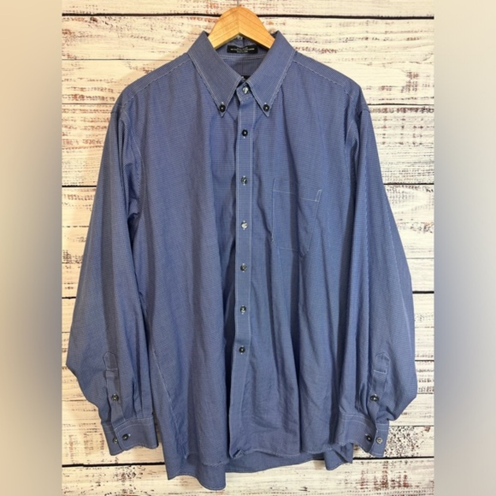 Lord R Colton Mens Dress Shirt 17.5-35 Staple Cotton‎